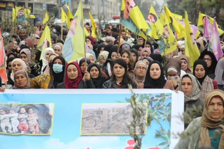 Massive rallies in NE Syria on 6th anniversary of Afrin occupation