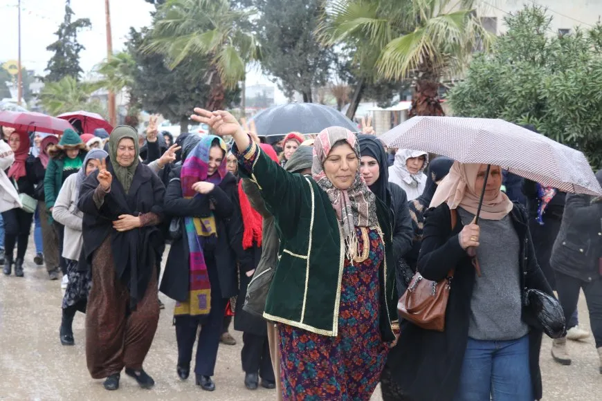 Massive rallies in NE Syria on 6th anniversary of Afrin occupation