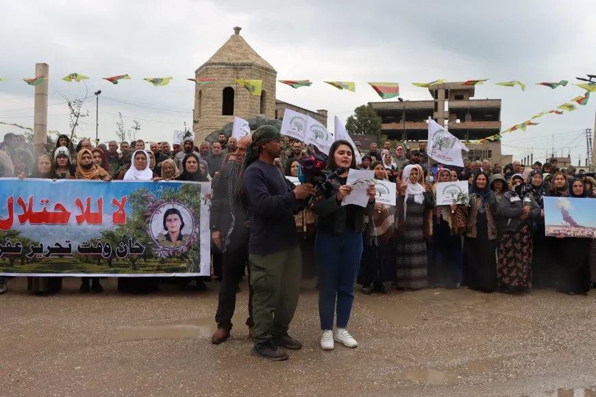 Massive rallies in NE Syria on 6th anniversary of Afrin occupation
