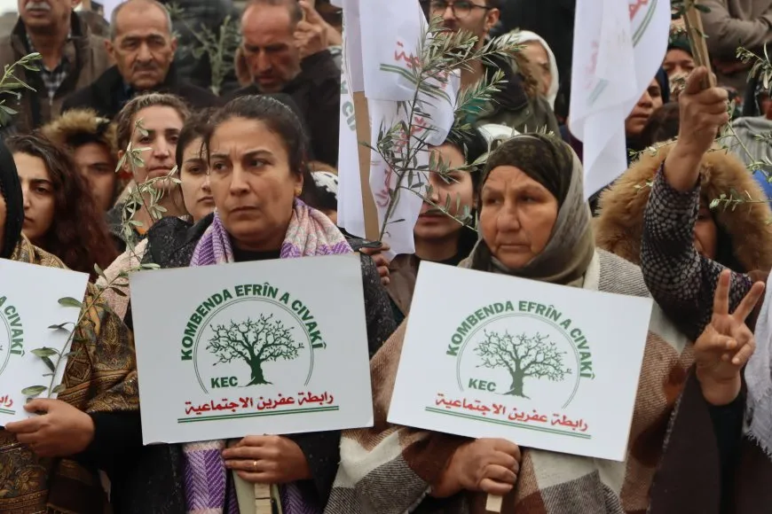 Massive rallies in NE Syria on 6th anniversary of Afrin occupation