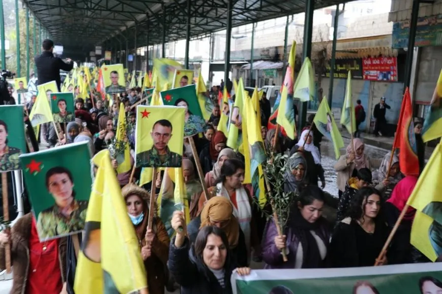 Massive rallies in NE Syria on 6th anniversary of Afrin occupation
