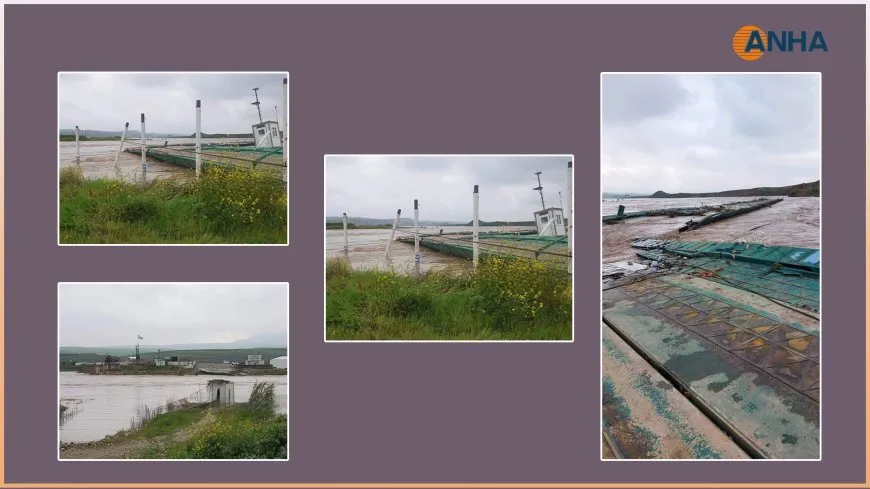 Torrential Floods collapse Semalka crossing bridge
