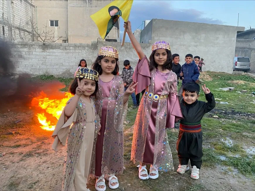 Flame of Newroz burns in cities, villages in preparation for major celebrations