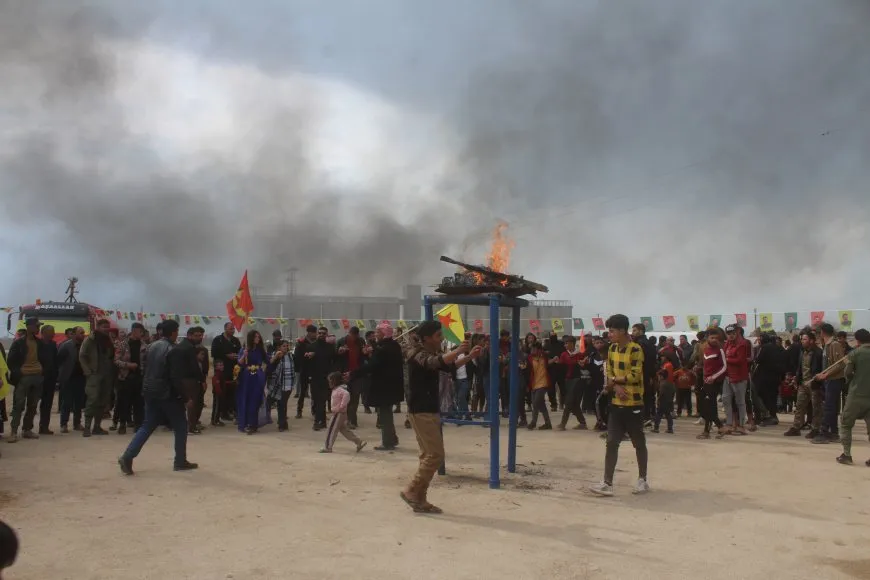 Flame of Newroz burns in cities, villages in preparation for major celebrations