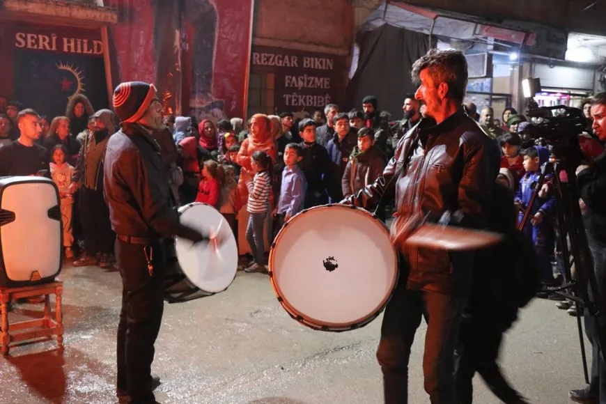 Flame of Newroz burns in cities, villages in preparation for major celebrations