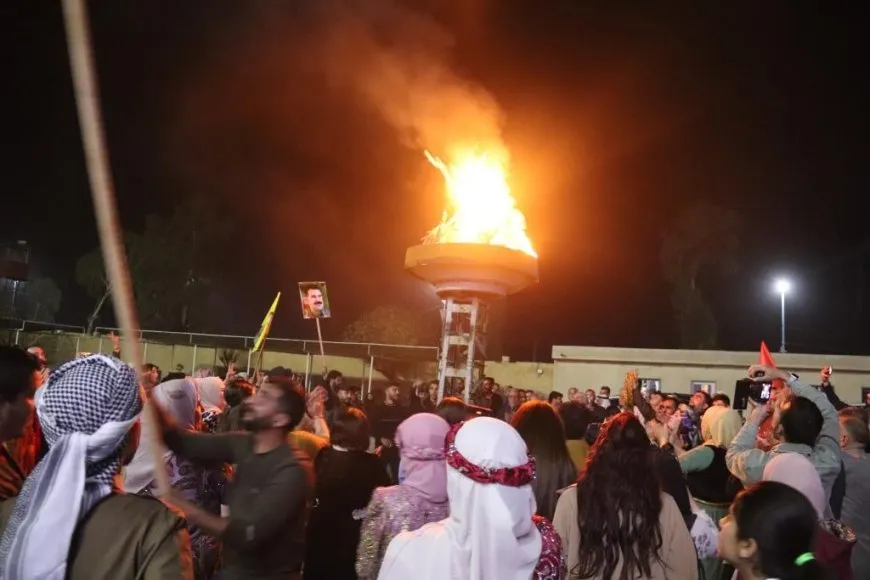Flame of Newroz burns in cities, villages in preparation for major celebrations