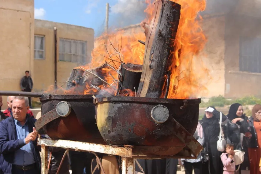 Flame of Newroz burns in cities, villages in preparation for major celebrations