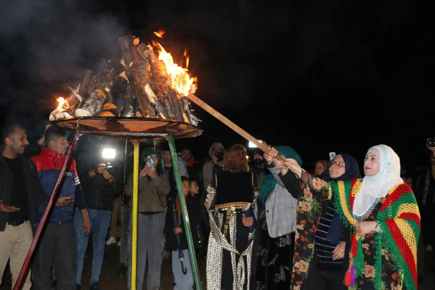 Flame of Newroz burns in cities, villages in preparation for major celebrations