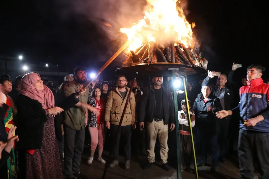 Flame of Newroz burns in cities, villages in preparation for major celebrations