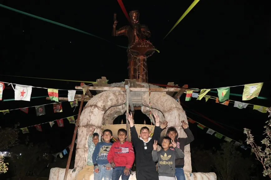 Flame of Newroz burns in cities, villages in preparation for major celebrations