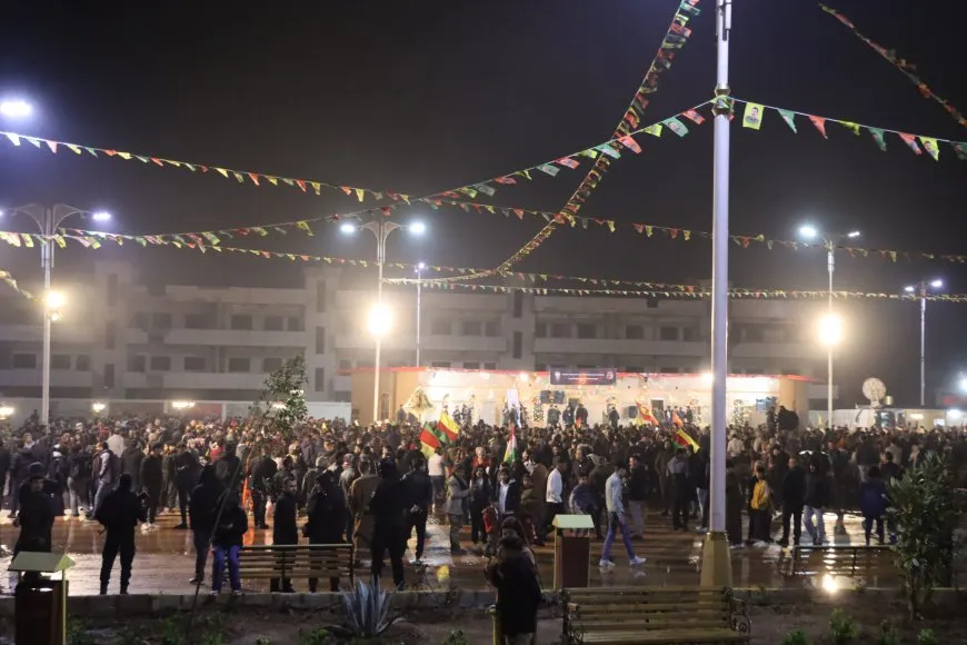Flame of Newroz burns in cities, villages in preparation for major celebrations