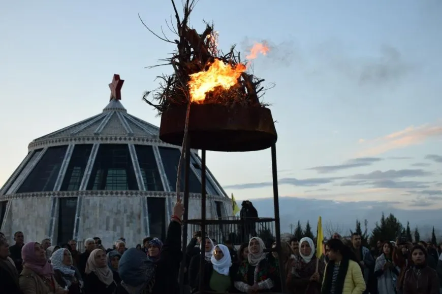 Flame of Newroz burns in cities, villages in preparation for major celebrations