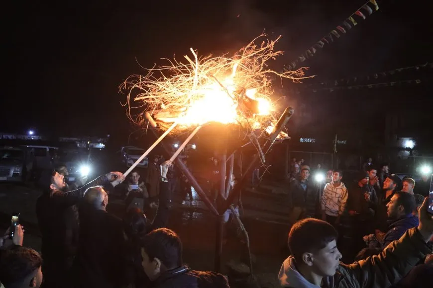 Flame of Newroz burns in cities, villages in preparation for major celebrations