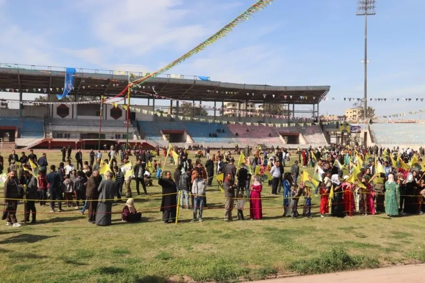 Components of NE Syria head to Newroz squares