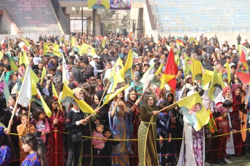 Newroz fire lit in NE Syria