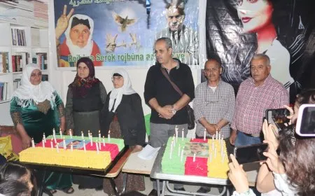 PYD, K.Star celebrate leader's birthday in Damascus