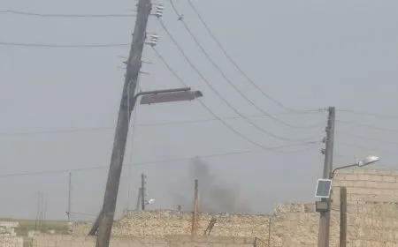 Turkish occupation, its affiliates bomb  village in Sherawa
