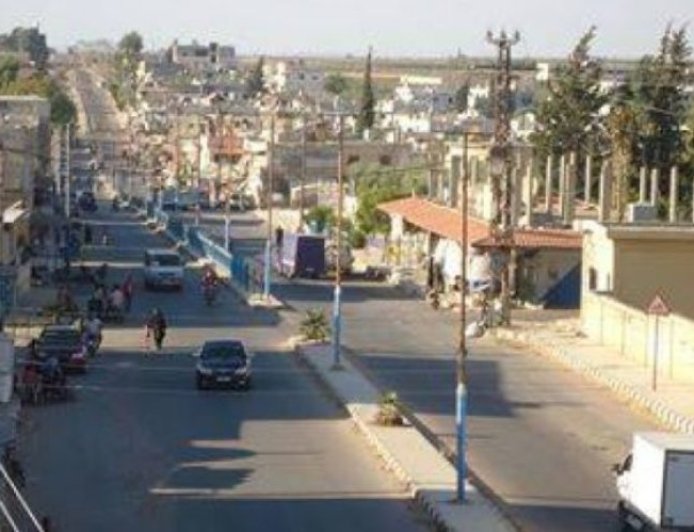 violent explosion in rural Daraa