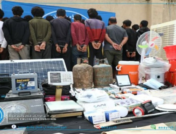 Internal Security Forces arrest network of thieves in al-Hol camp