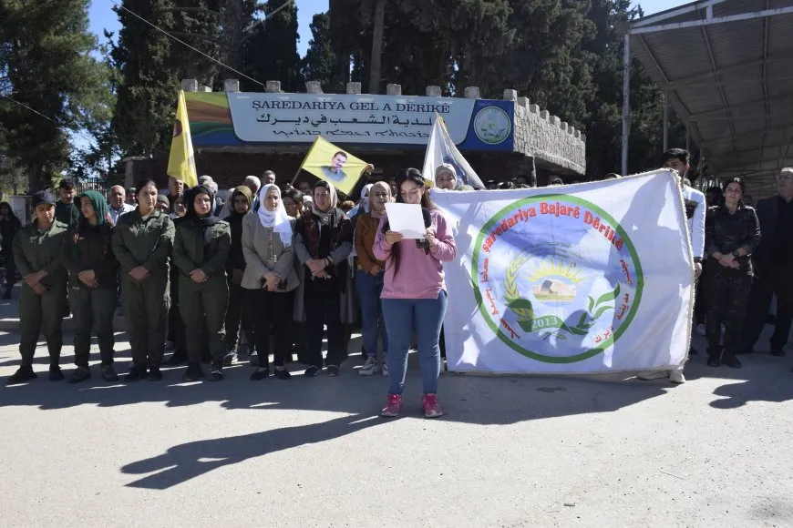 NE Syria's districts show solidarity with Van Uprising