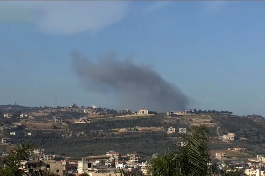 Israel bombes Hezbollah military site in Lebanon