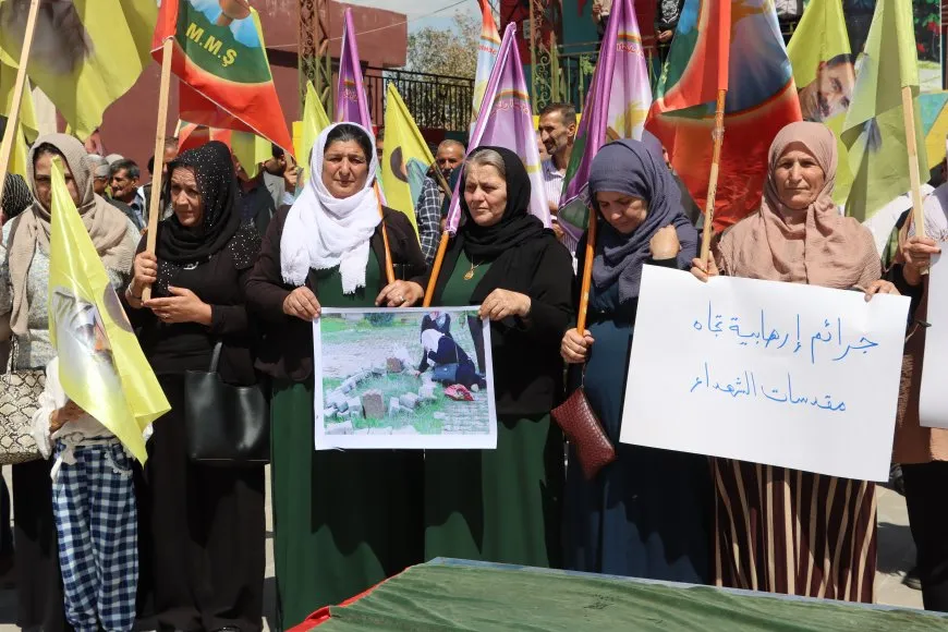 Condemning attacks on martyrs shrines in northern Kurdistan