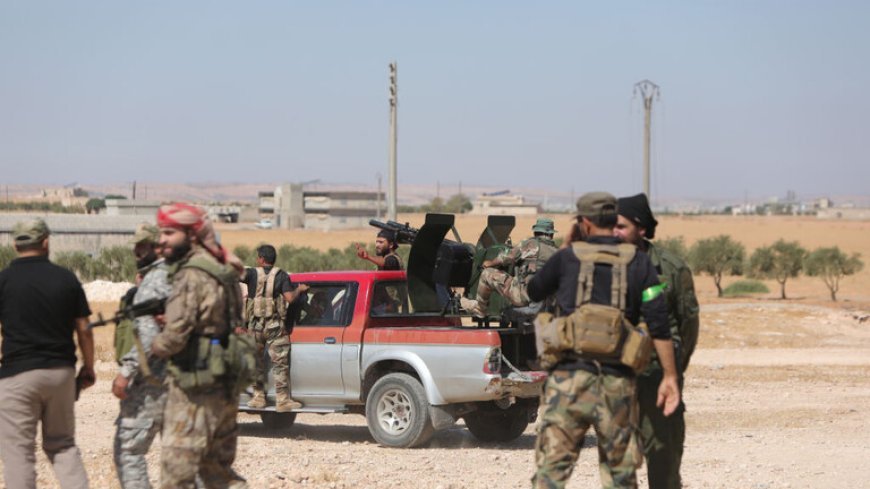 Turkish occupation mercenaries storm village in rural Aleppo