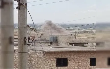 Turkish occupation and its mercenaries bomb Sherawa countryside 