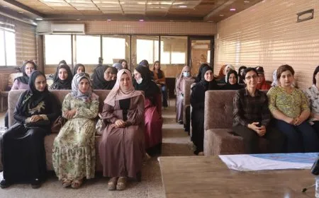 Syrian women discuss their role in developing electoral process