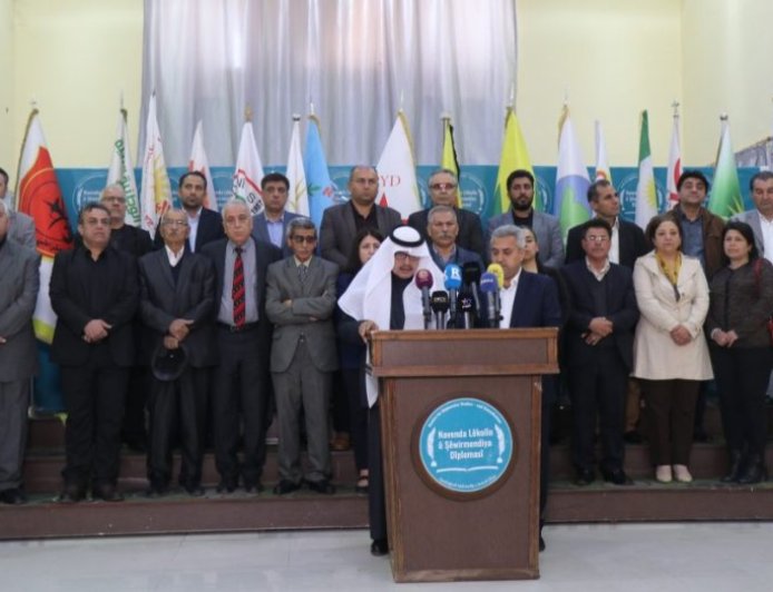 33 political parties refute Turkey’s claims regarding elections in NE Syria