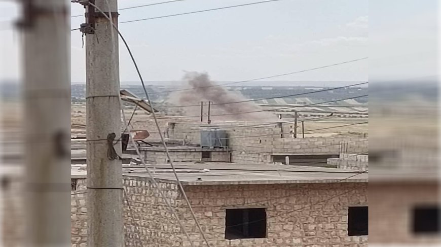 Turkish occupation and its mercenaries bomb Sherawa countryside 