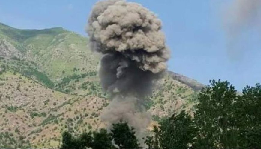 Turkish occupation aircraft bombs Mount Matina in S. Kurdistan