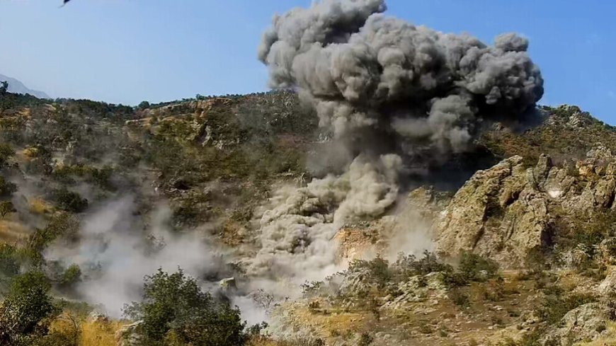 Turkish occupation army uses banned explosives against Guerrilla