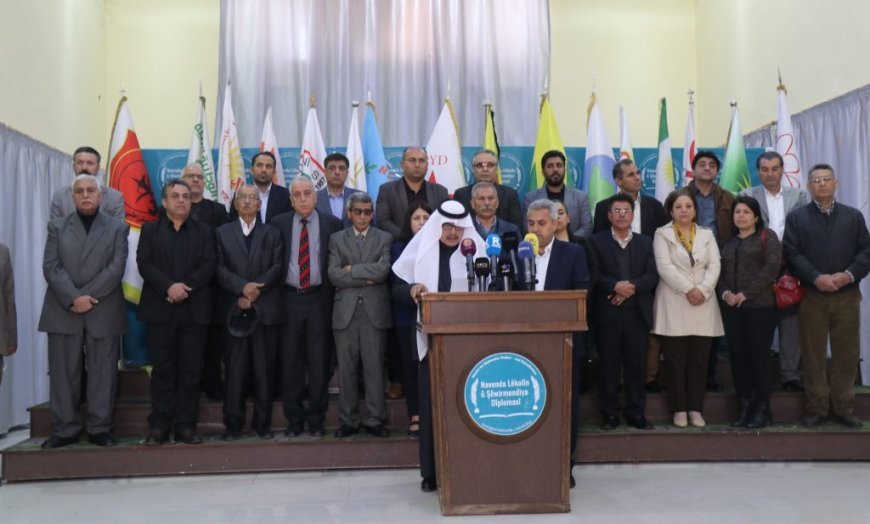 33 political parties refute Turkey’s claims regarding elections in NE Syria