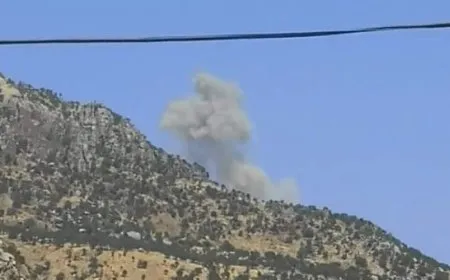Turkish occupation aircraft shell 2 villages in Duhok