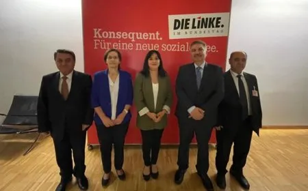 NE Syria region delegation holds pivotal meetings in Germany 