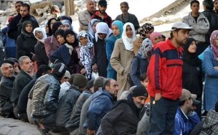 Syria ranks second in the number of internally displaced people