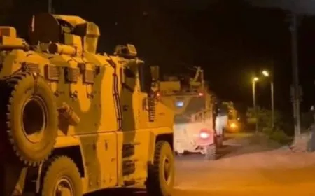 Turkish military convoys head towards Dohuk in South Kurdistan