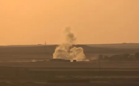 Turkish occupation shelling two villages in Tel Tamr