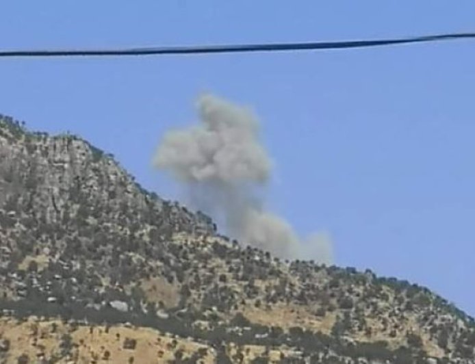 Turkish occupation aircraft shell 2 villages in Duhok