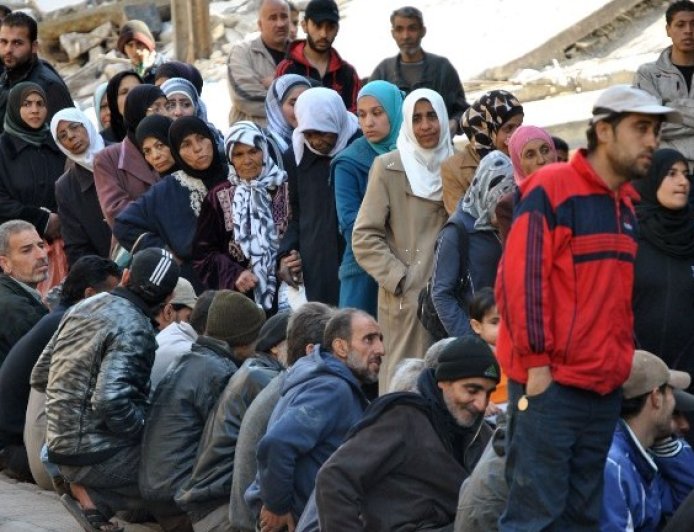 Syria ranks second in the number of internally displaced people