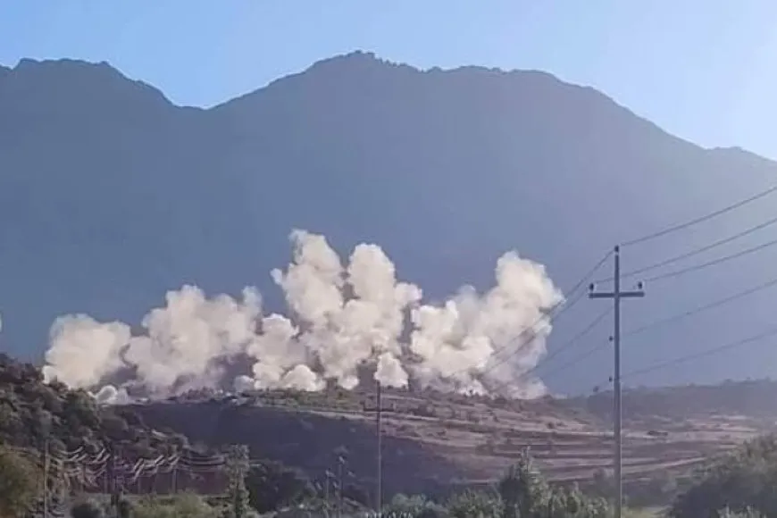 Turkish occupation helicopters attack Metina Mountains -ANHA