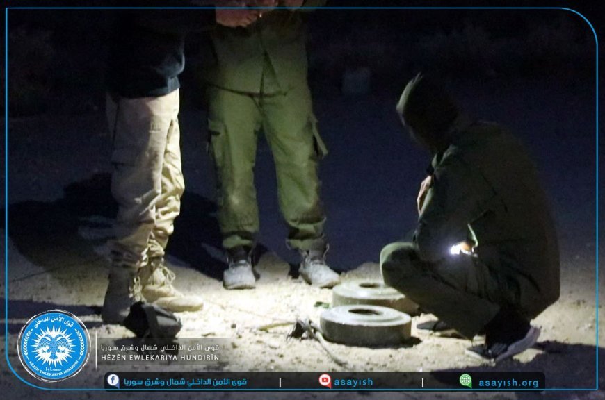 Security Forces dismantle  3 mines in  Deir ez-Zor countryside