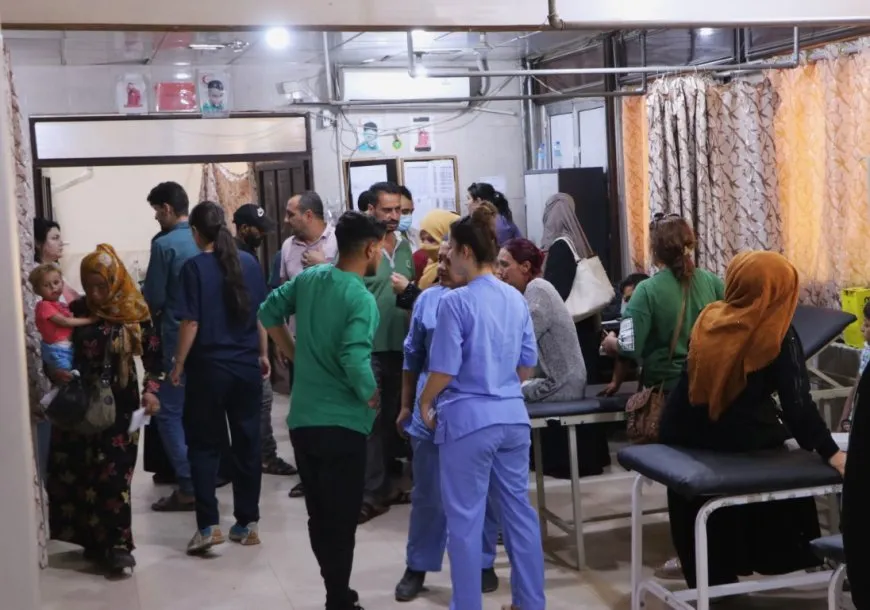 Tremendous numbers of patients in Hasakah due to contaminated water  