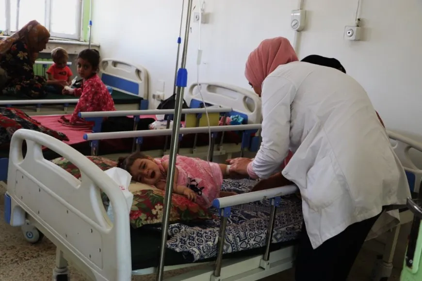 Tremendous numbers of patients in Hasakah due to contaminated water  