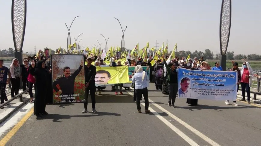 Massive rallies in Raqqa, Manbij against leader Ocalan's isolation