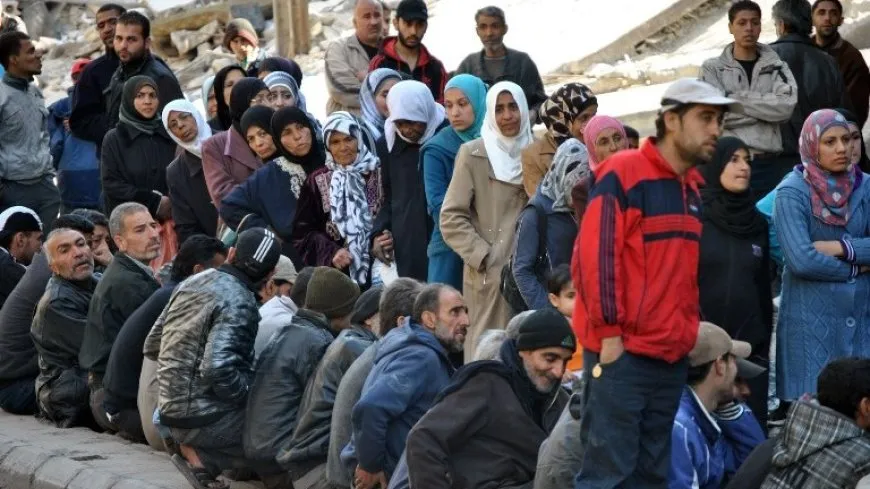 Syria ranks second in the number of internally displaced people