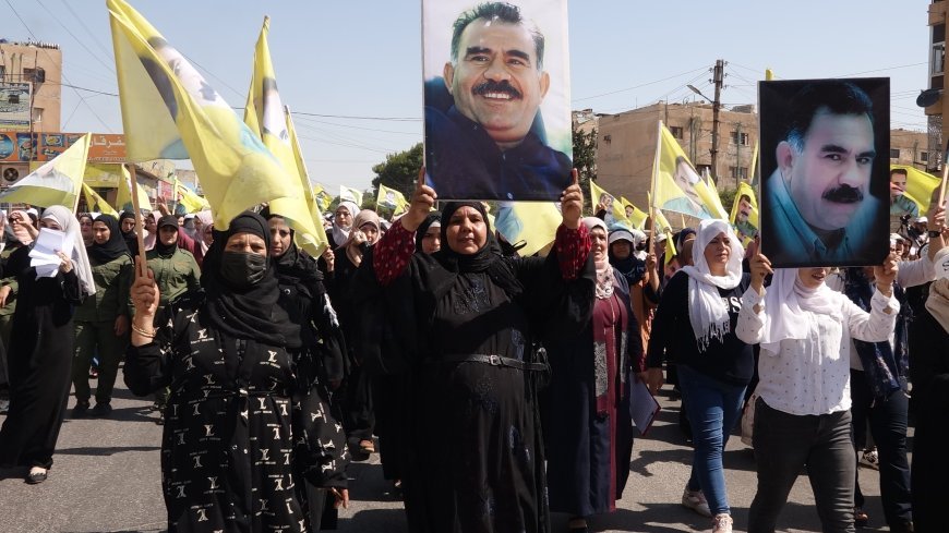 NE Syria women denounce leader Ocalan's isolation, affirm adherence to his approach