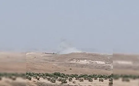 Ground bombardment by Turkish occupation army on Manbij canton