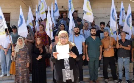 Dirbêsiyê people affirm their support for S. Kurdistan people